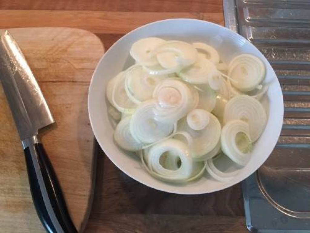 Marinated fried herring