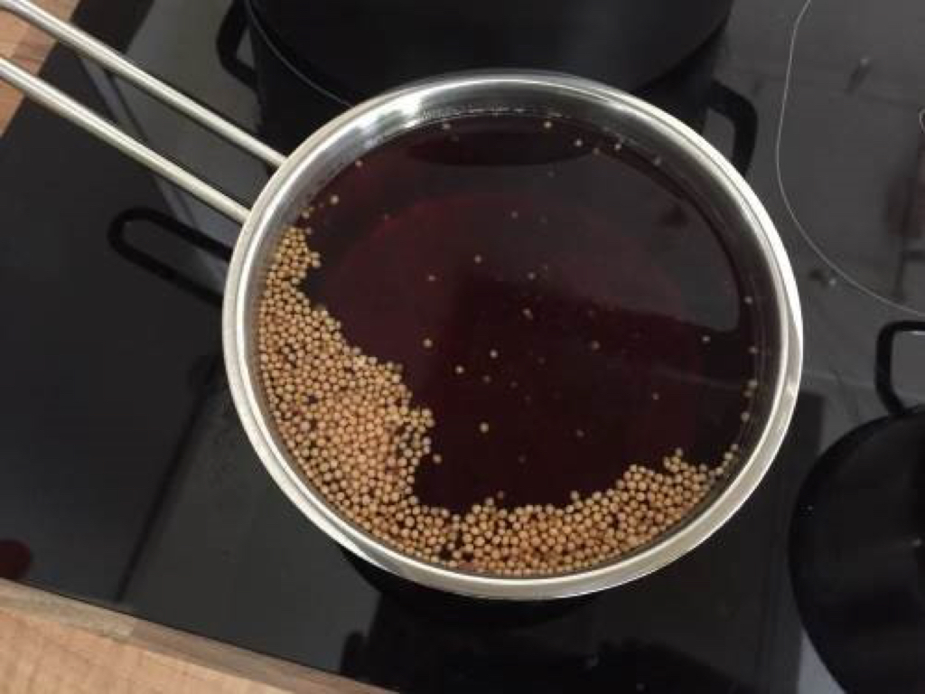 Marinated fried herring