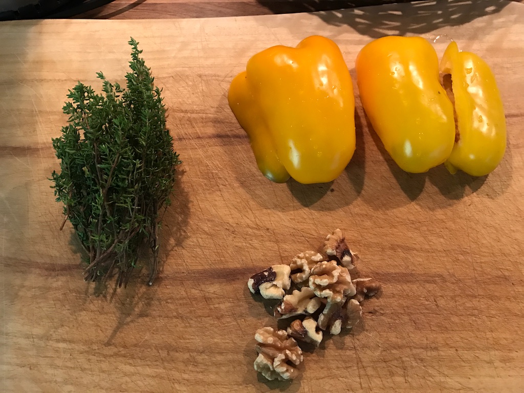Stuffed pork fillet