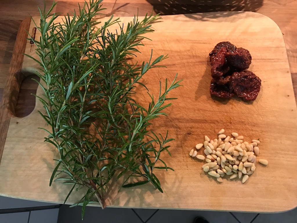 Stuffed pork fillet