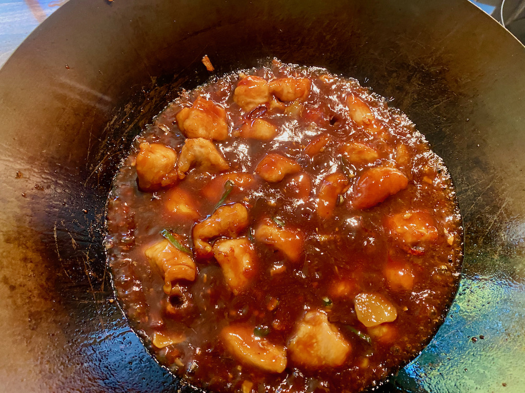 Mongolisches Hühnchen