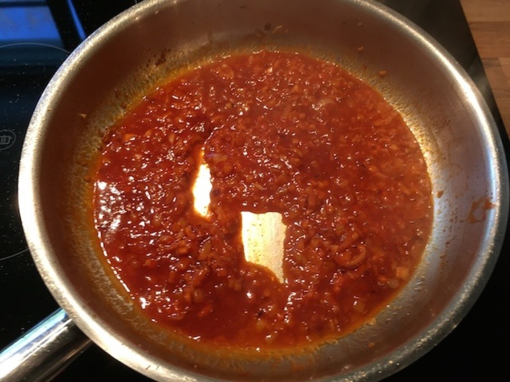 Saffron spaghetti