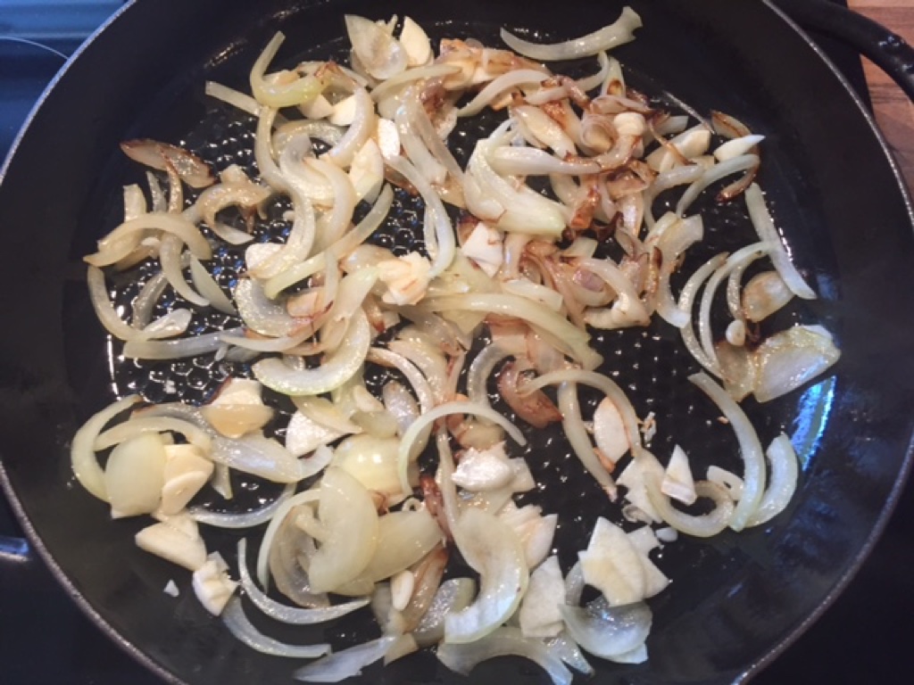 Steaks with mushrooms in balsamic